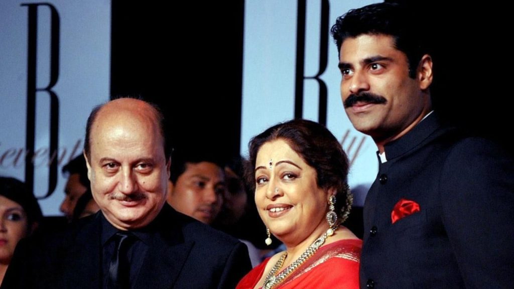 Anupam Kher family